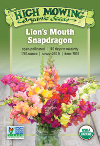 Lion's Mouth Snapdragon Seeds - 1/64 OZ