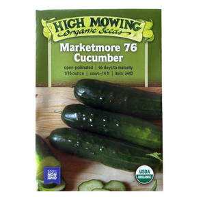 Marketmore Cucumber Seeds - 1/16 Oz