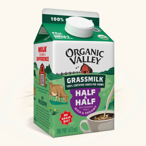 Grassmilk Half & Half - 16fl oz