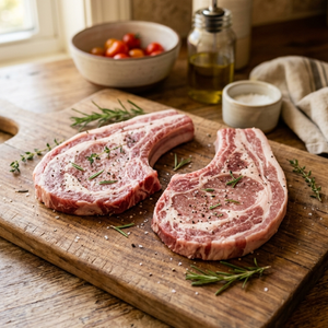 Thin Cut Bone-in Ribeye Pork Chops