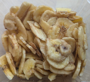 Sweetened Dried Banana Chips - 5oz