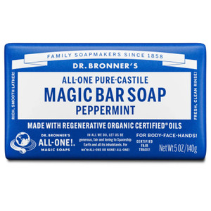 Peppermint Pure-Castile Magic Bar Soap - 5oz