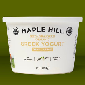 Grass Fed Vanilla Greek Yogurt - 16oz