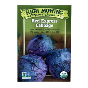 Red Express Cabbage Seeds- 1/32oz