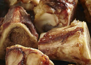 Smoked Bison Marrow Bones - 4-5in, 2/pk