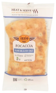 Olive Oil & Sea Salt Focaccia - 11 oz