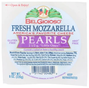 Fresh Mozzarella Pearls - 8 oz
