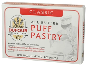 All-Butter Puff Pastry Dough - 14 oz
