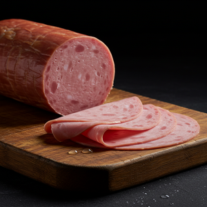 Sliced emulsified ham