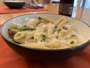 Bacon & Pea Pasta Bacon & Pea Pasta