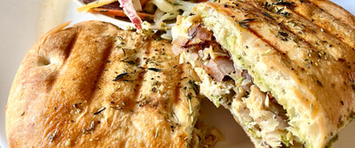 Pesto Chicken Melt Pesto Chicken Melt