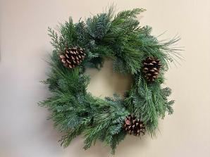 Local Handcrafted Winter Wreaths and Centerpieces
