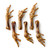 Dehydrated Chicken Feet for Dogs - 6 ct