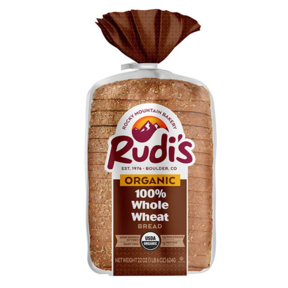 100% Whole Wheat Bread - 22oz