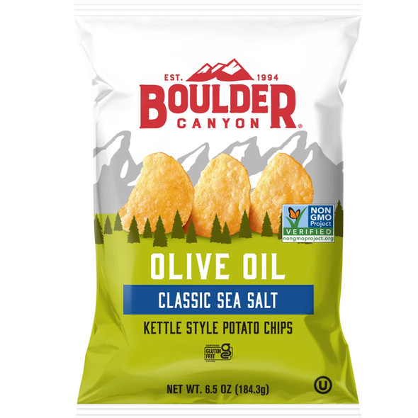Kettle Chips - Olive Oil and Sea Salt - 6.5oz