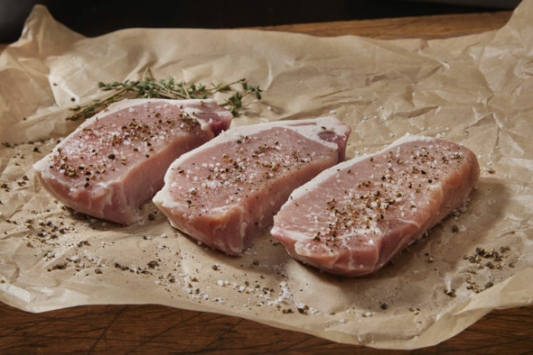 Steak Seasoned Pork Chops