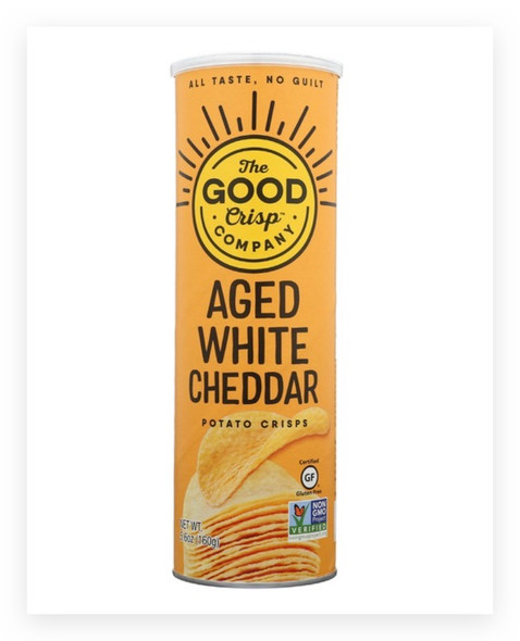 Potato Crisps, Gluten Free, Aged White Cheddar - 5.6 oz