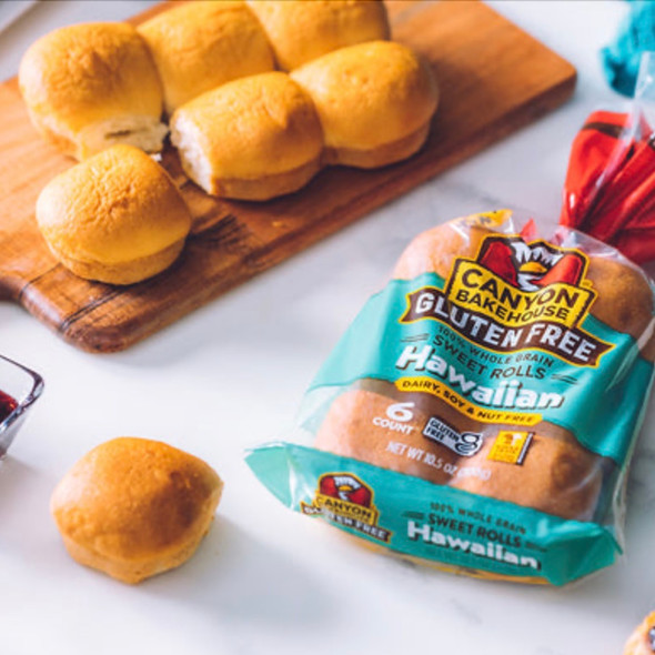 Gluten-Free Hawaiian Sweet Rolls - 10.5oz