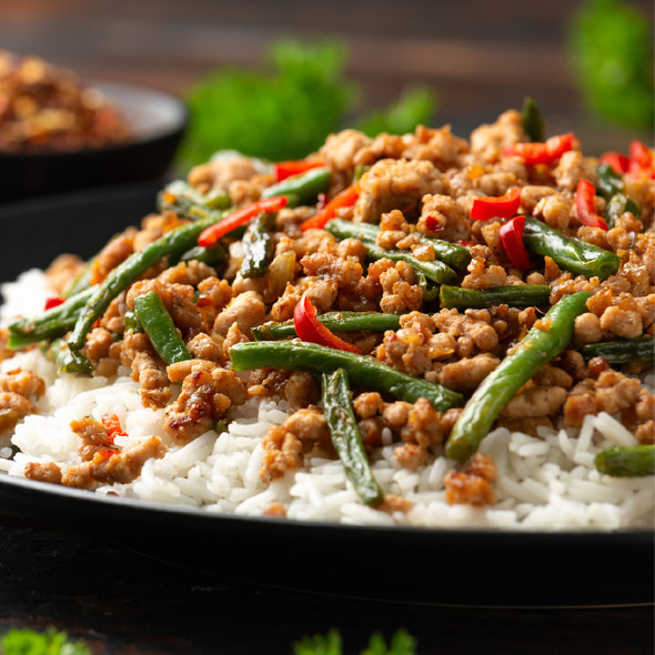 Ground Pork Stir Fry