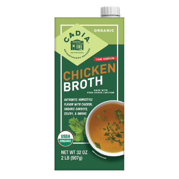 Organic Low Sodium Chicken Broth