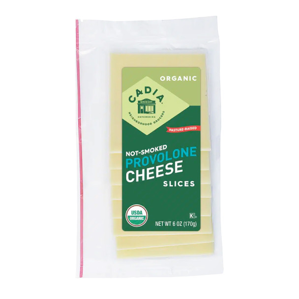 Organic Provolone Cheese Slices