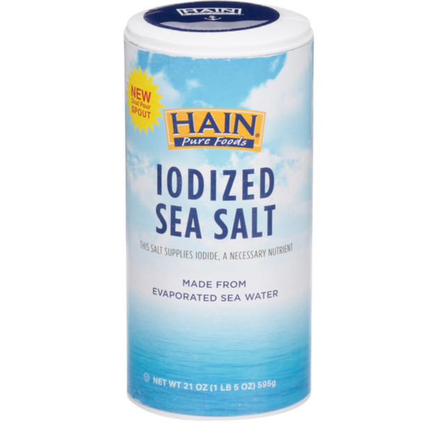 Sea Salt - Iodized - 16oz