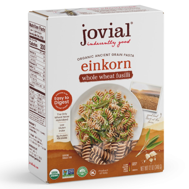 Fusilli - Einkorn Whole Wheat - 12oz