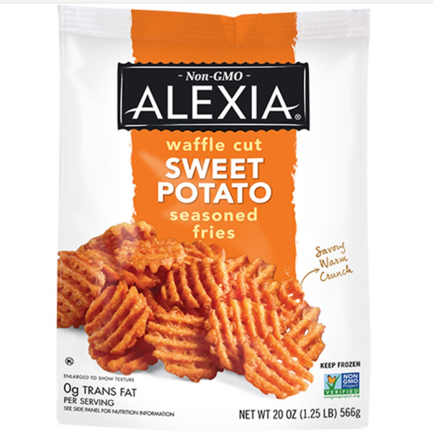 Sweet Potato Waffle Fries - Seasoned - 20oz