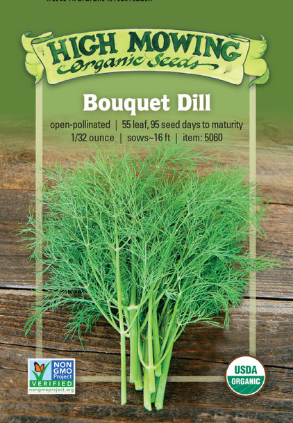 Bouquet Dill - ~465 seeds