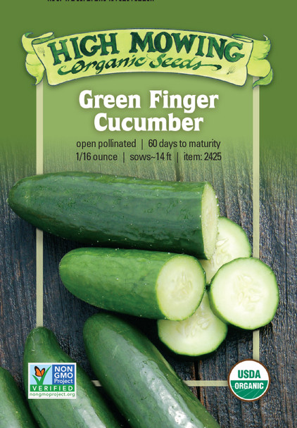 Green Finger Cucumber - one sixteenth oz