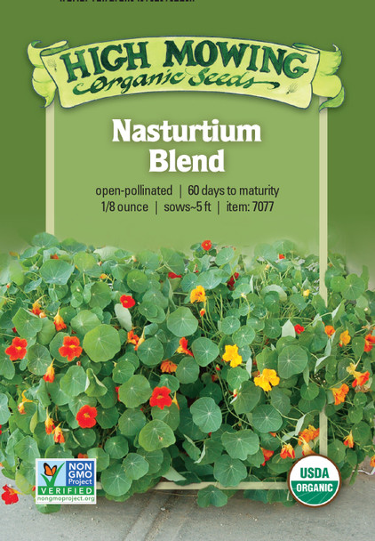 Nasturtium Blend - ~25 seeds