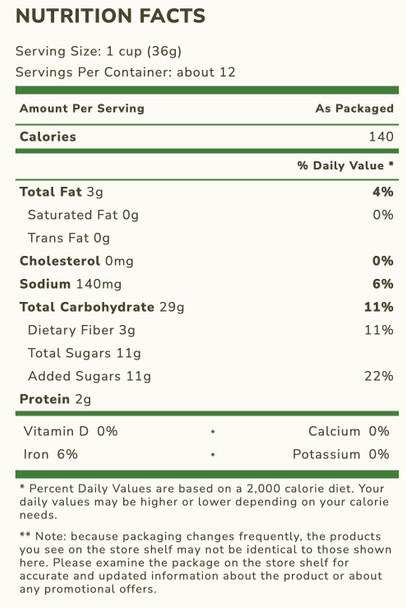 Cinnamon Crunch Cereal - 9.2oz