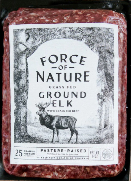 Grass Fed Ground Elk - 14oz