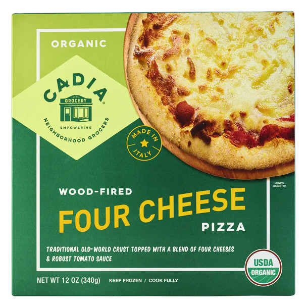 Four Cheese Wood-Fired Italian Pizza