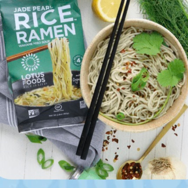Jade Pearl Rice Ramen With Wakame Miso Soup - 2.8oz