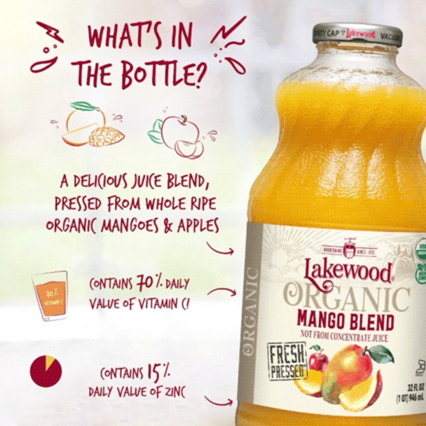Organic Mango Juice Blend - 32oz
