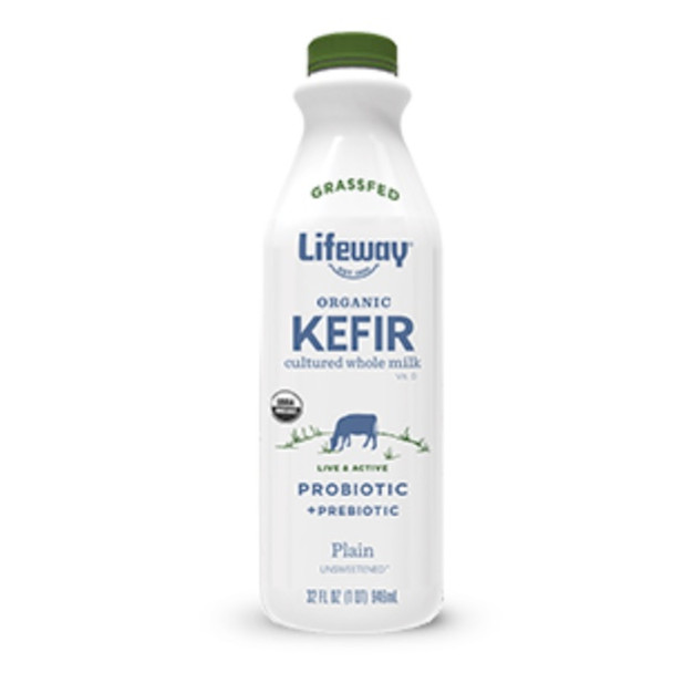 Kefir - Grassfed Whole Plain - 32oz