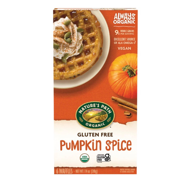 Pumpkin Spice Waffles - 7.4 oz