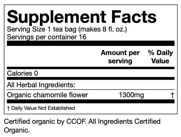 Chamomile Tea - 16pk