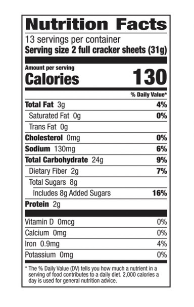 Honey Graham Crackers - 14.4oz