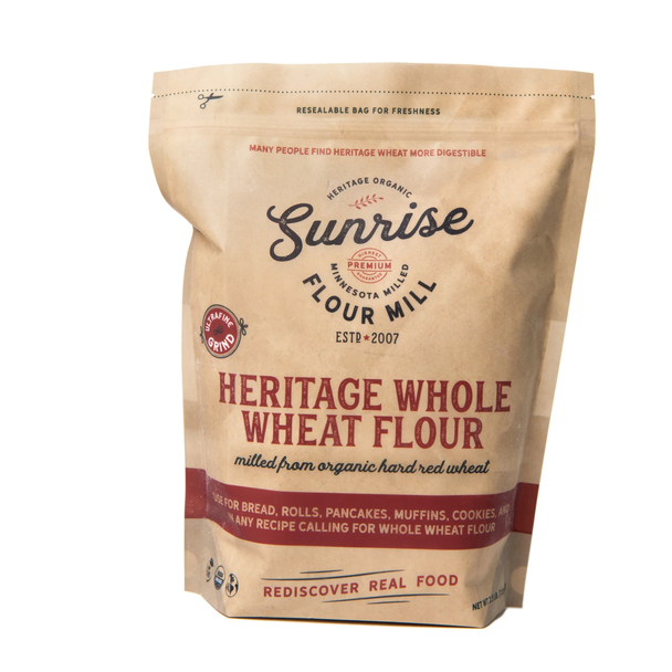 Heritage Whole Wheat Flour from Sunrise Flour Mill