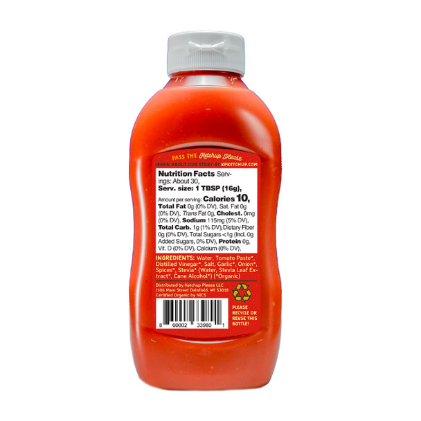 Spicy Ketchup - Sugar Free - 16oz