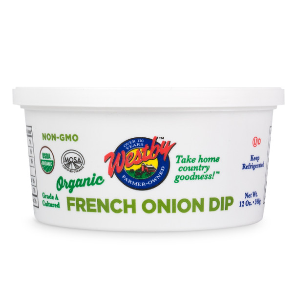 Organic French Onion Dip from Westby Cooperative Creamery