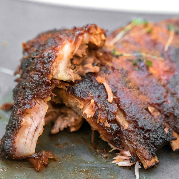 Smoked and Sous Vide Pork Spare Ribs