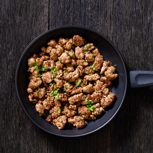 Sweet Italian Sausage Browned in Pan