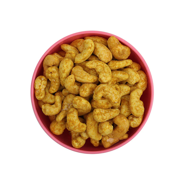 Roasted and Curry Seasoned Cashews from Tierra Farm