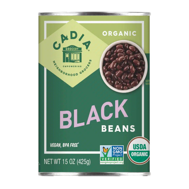 Organic Cooked Black Beans