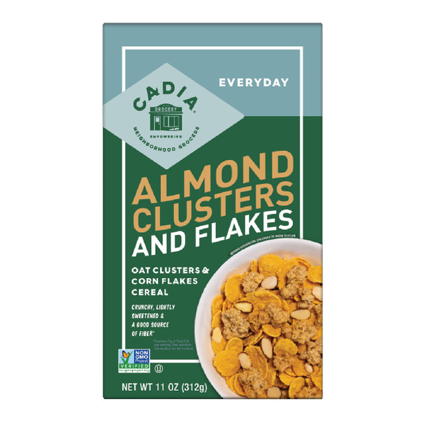 Organic Almond Cluster and Flake Cereal