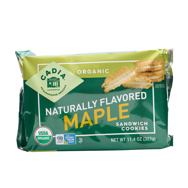 Organic Maple Sandwich Cookies