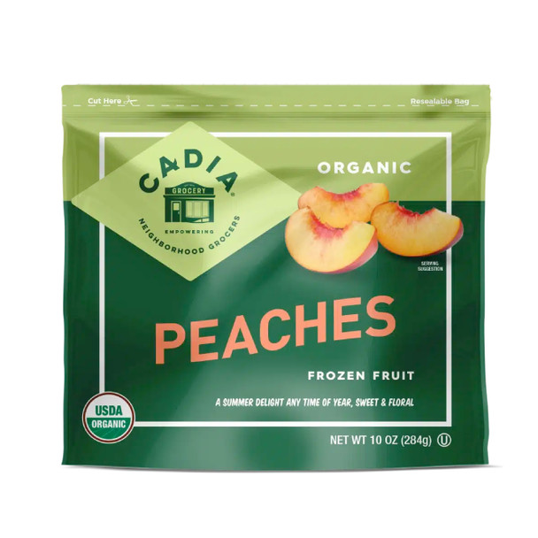 Organic Frozen Peach Slices